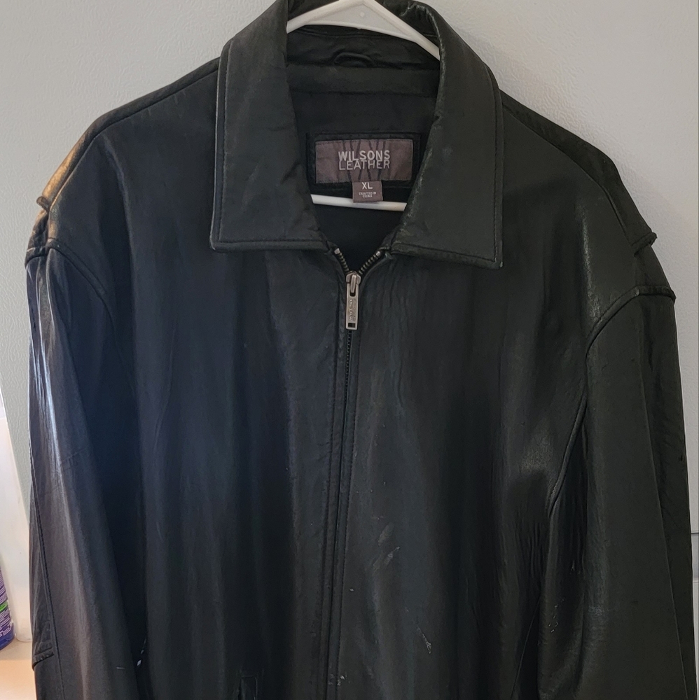 Mens XL Leather Jacket